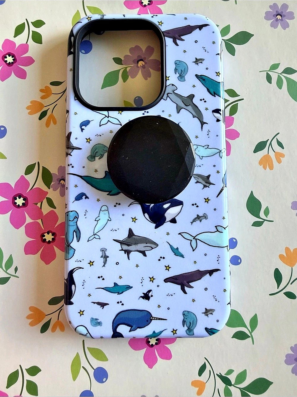 Red Bubble iPhone 15 pro Sea Life Phone Case